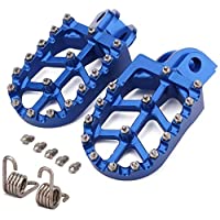 JFGRACING - Pedales reposapiés CNC para motocicleta Husqvarna 65-701 TE TC FE FC ENDURO SUPER MOTO 14-19 FS450 15…
